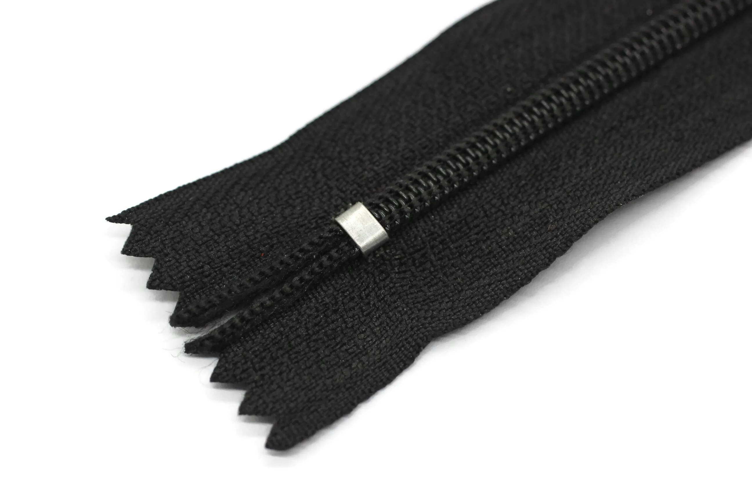 10 pcs Black Zippers, 20 cm, 7.8 inc zipper, pants zipper, zipper for pants, zipper, bag zipper, zippers, wallet zipper,