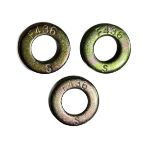 1" Grade 8 SAE F436 Flat Washers