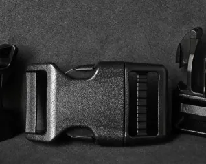 20MM (3/4”), 25MM (1”) Heavy-duty Curved POM Side Release Buckle | B2SSB-14