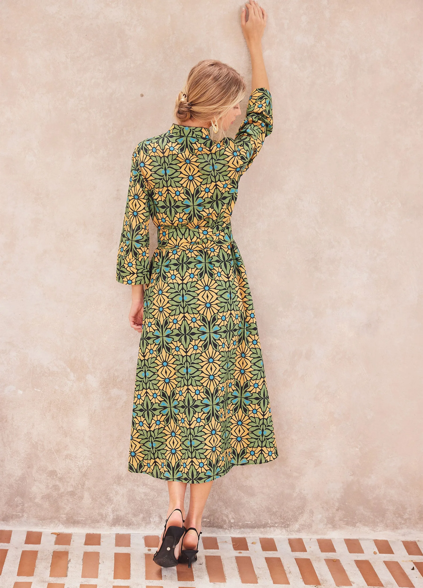 Anna Maxi Shirtdress