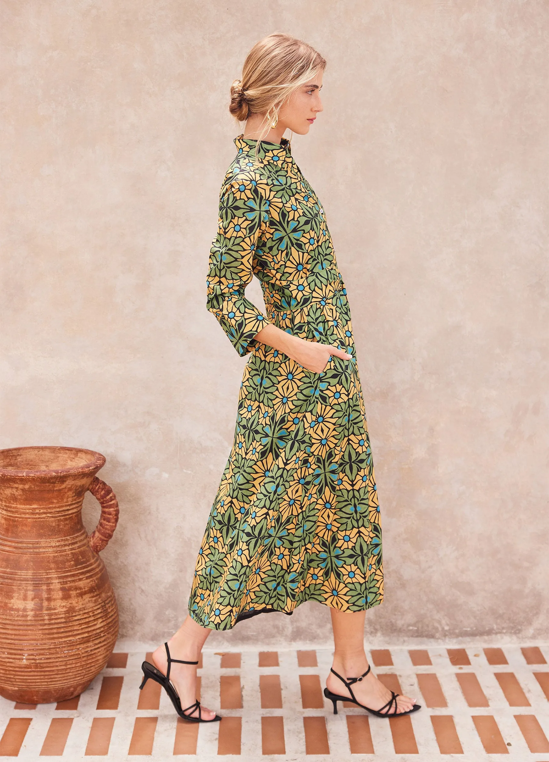 Anna Maxi Shirtdress