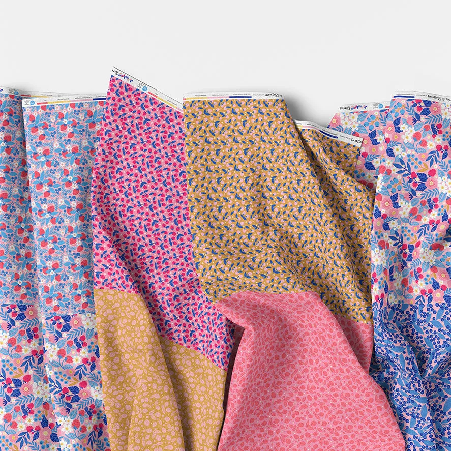 Berries & Blossoms - Flat Fat Stack 8 PC