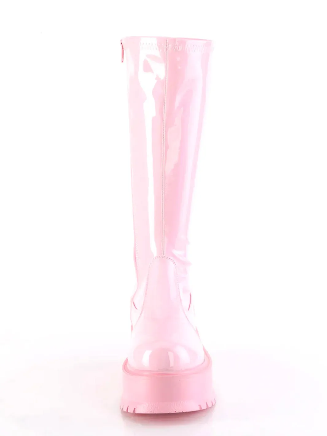 DEMONIA SLACKER-200 - PINK HOLO PATENT  ✰ PRE ORDER ✰