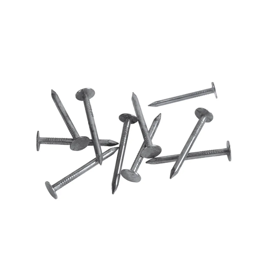 DuraDrive 1-1/2 in Steel Electro-Galvanized Roofing Nails - 50 lb/Box