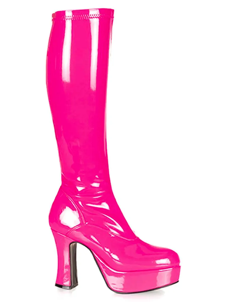 EXOTICA 2000 - HOT PINK STRETCH PATENT ✰ PRE ORDER ✰