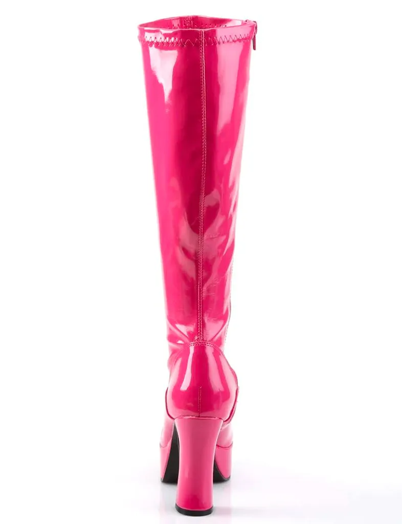 EXOTICA 2000 - HOT PINK STRETCH PATENT ✰ PRE ORDER ✰