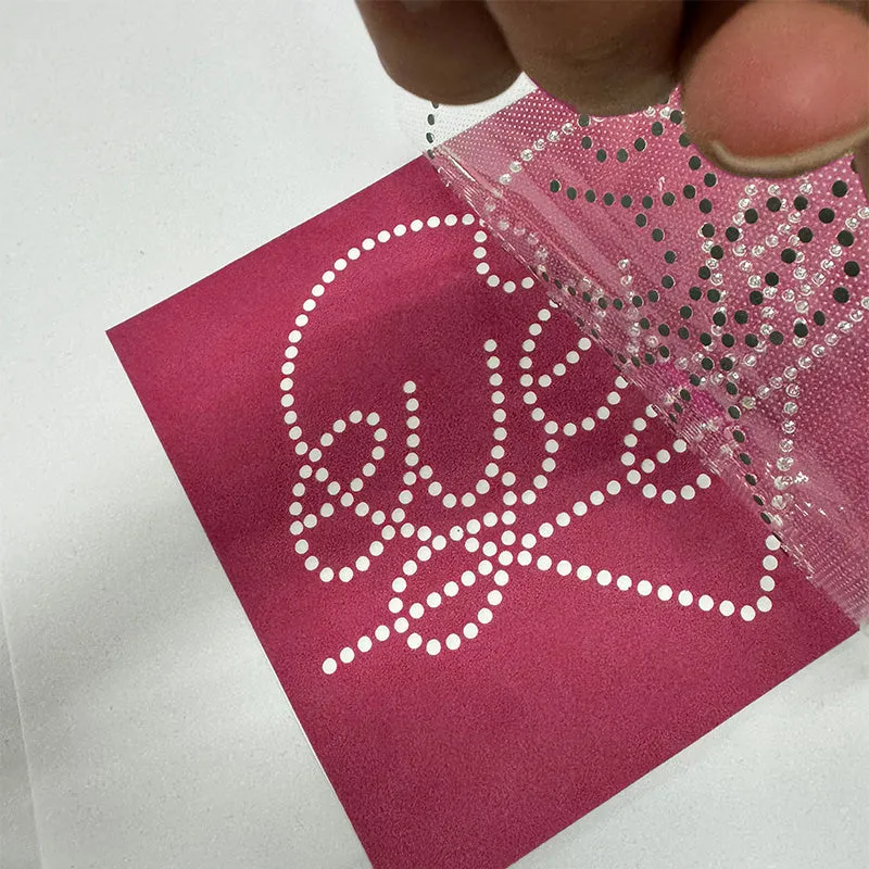 HT-Rhinestone Flock Stencil Adhesive 20" Roll (Yard)