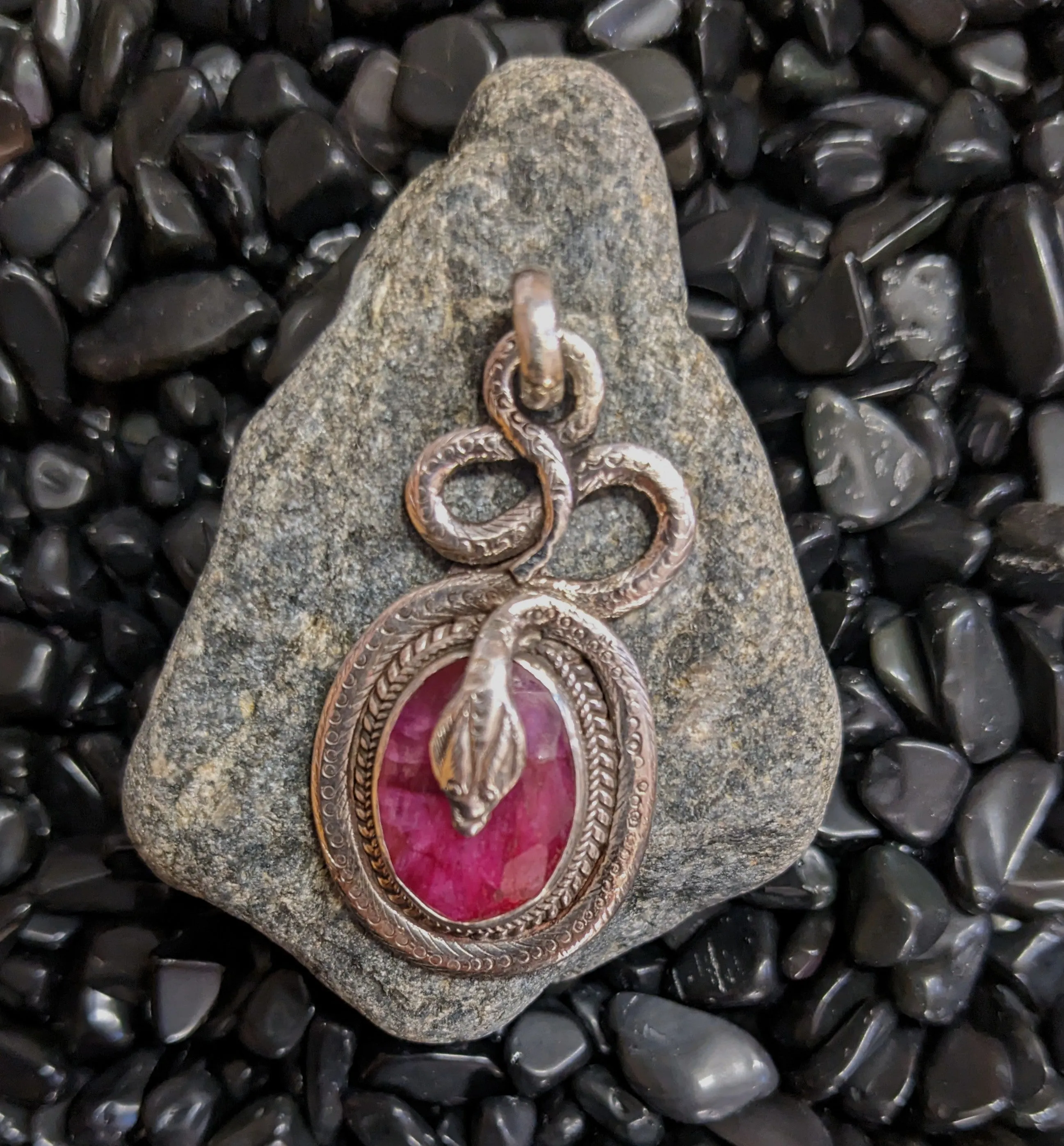Intriguing Ruby Pendant