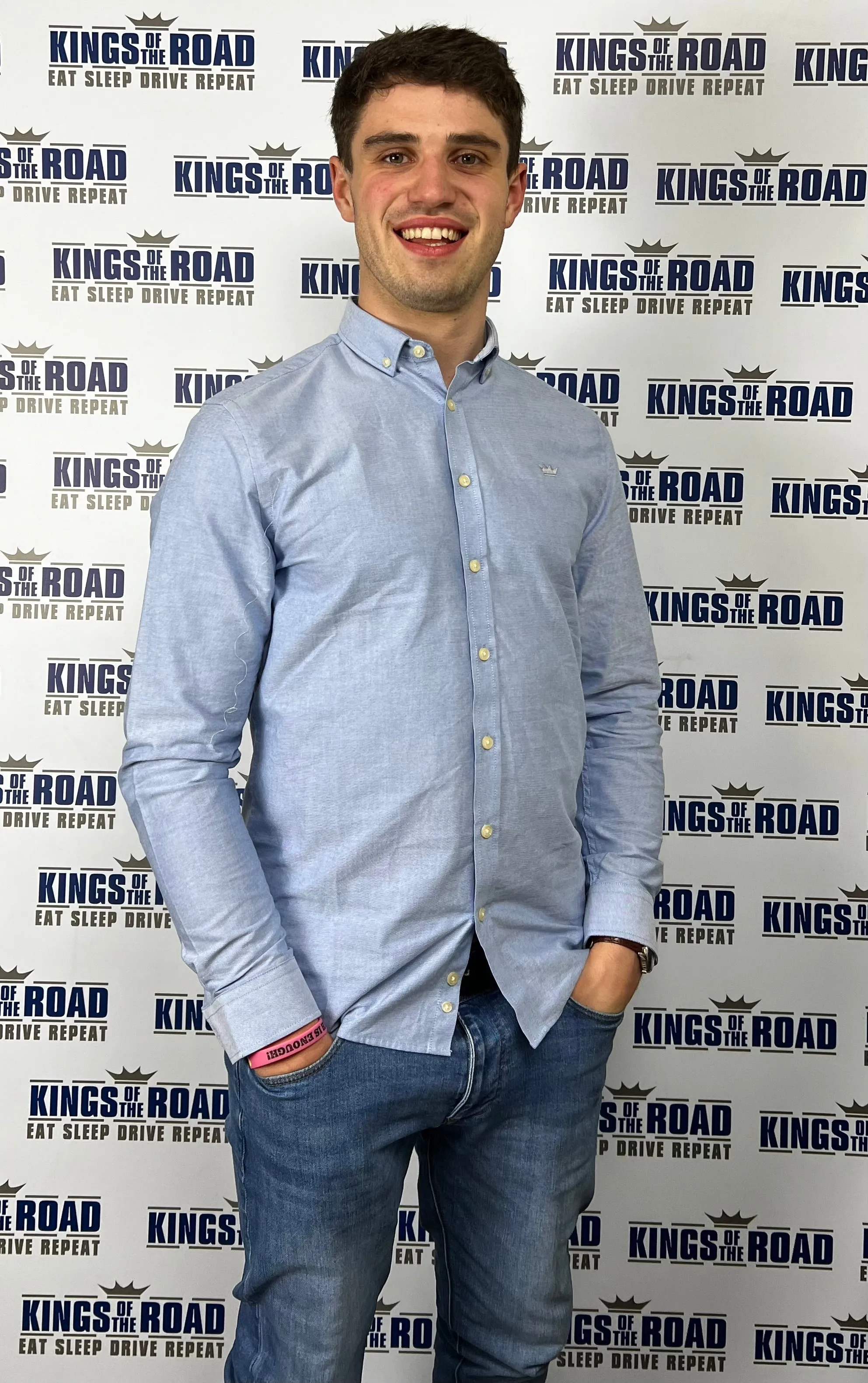 KINGS Mens Blue Shirt