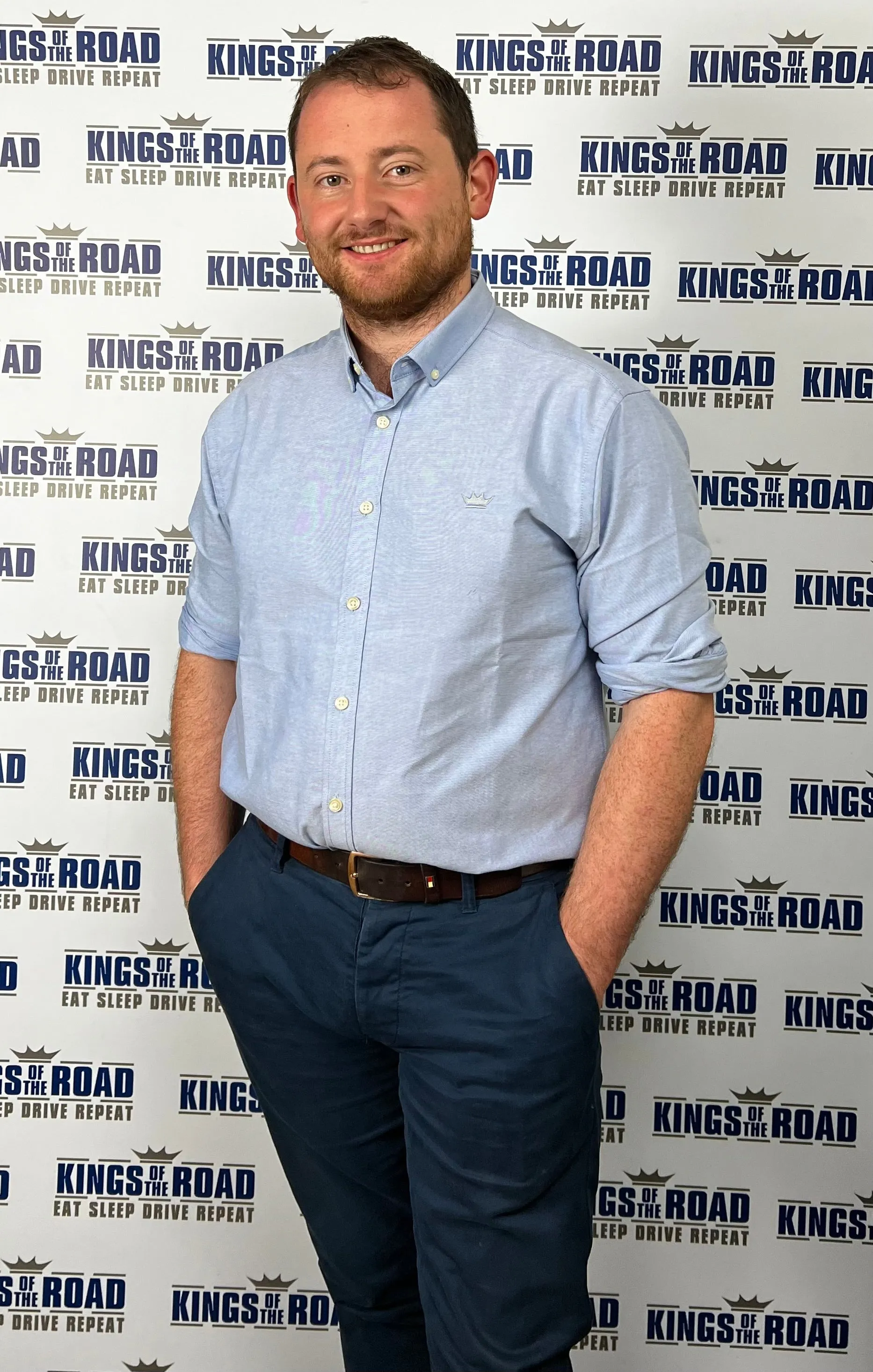 KINGS Mens Blue Shirt