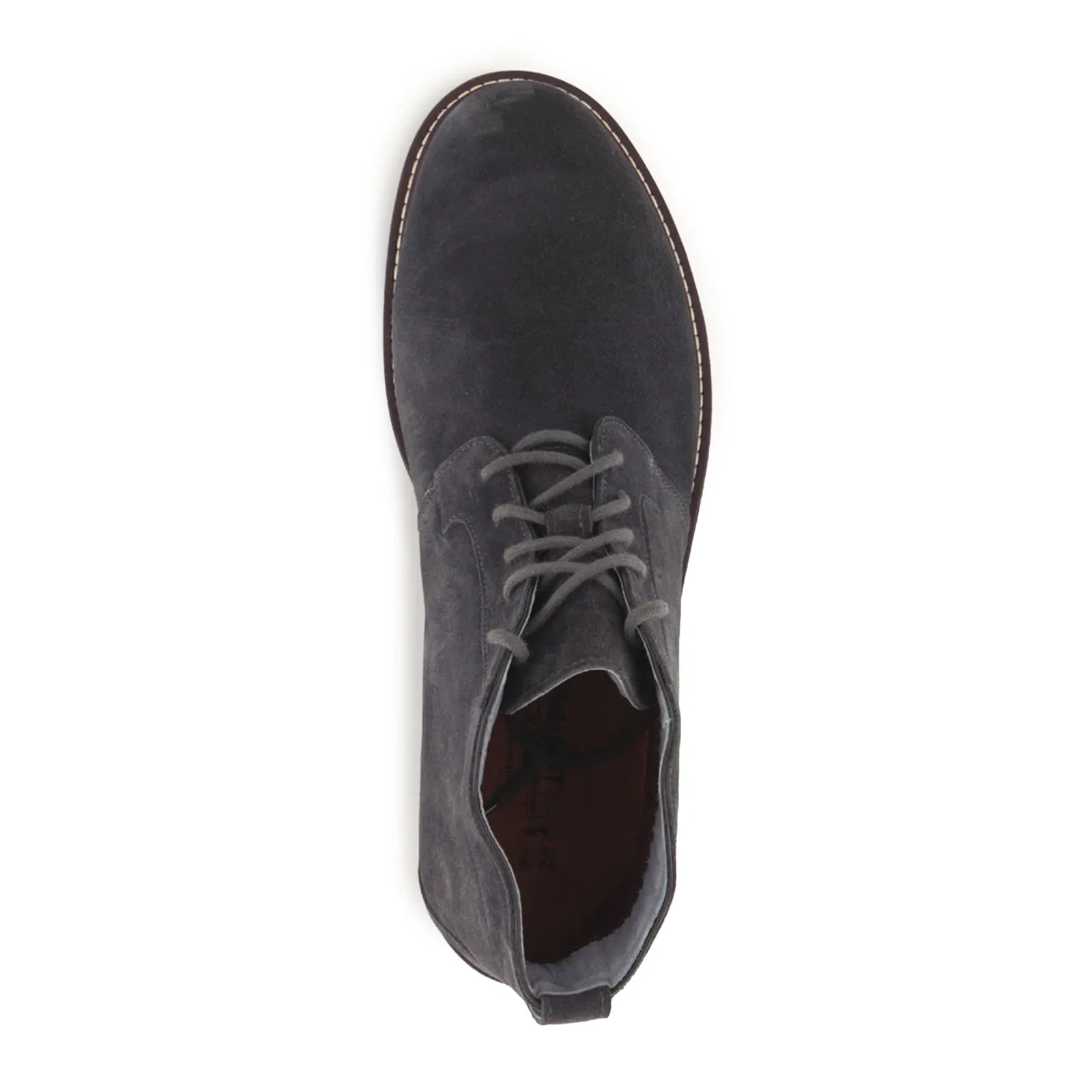 Naot Commander Ankle Boot (Men) - Charcoal Suede