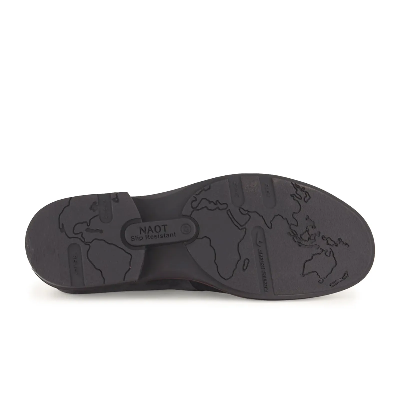 Naot Commander Ankle Boot (Men) - Charcoal Suede