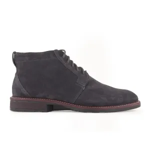 Naot Commander Ankle Boot (Men) - Charcoal Suede