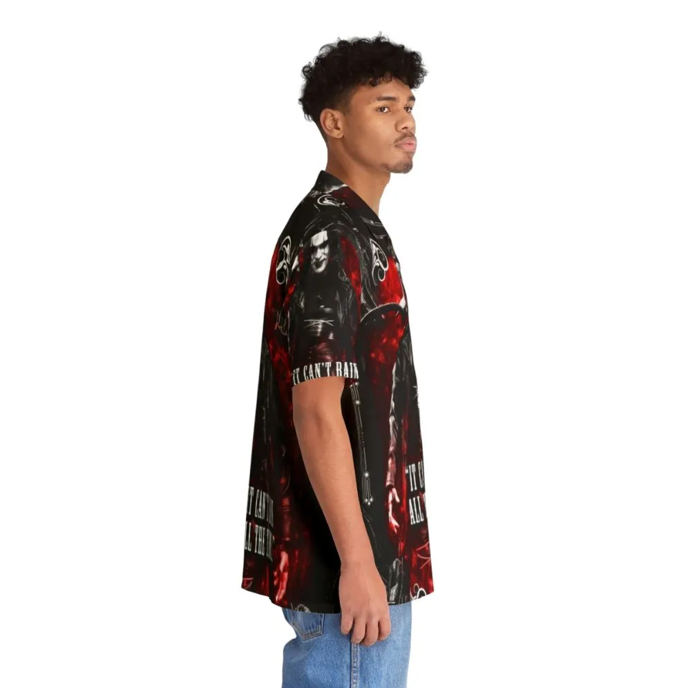 "It Can't Rain All the Time" The Crow Hawaiian Shirt