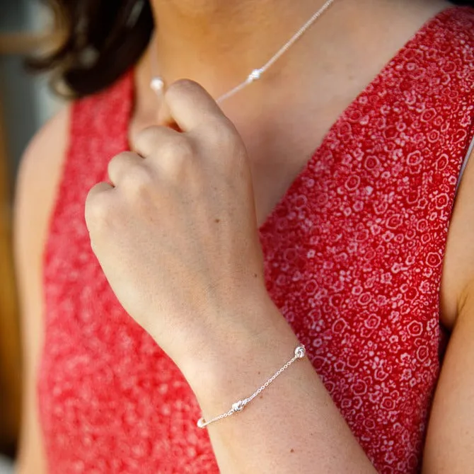 St Ives Silver Knot Bracelet