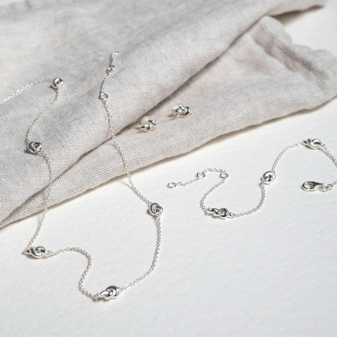 St Ives Silver Knot Bracelet