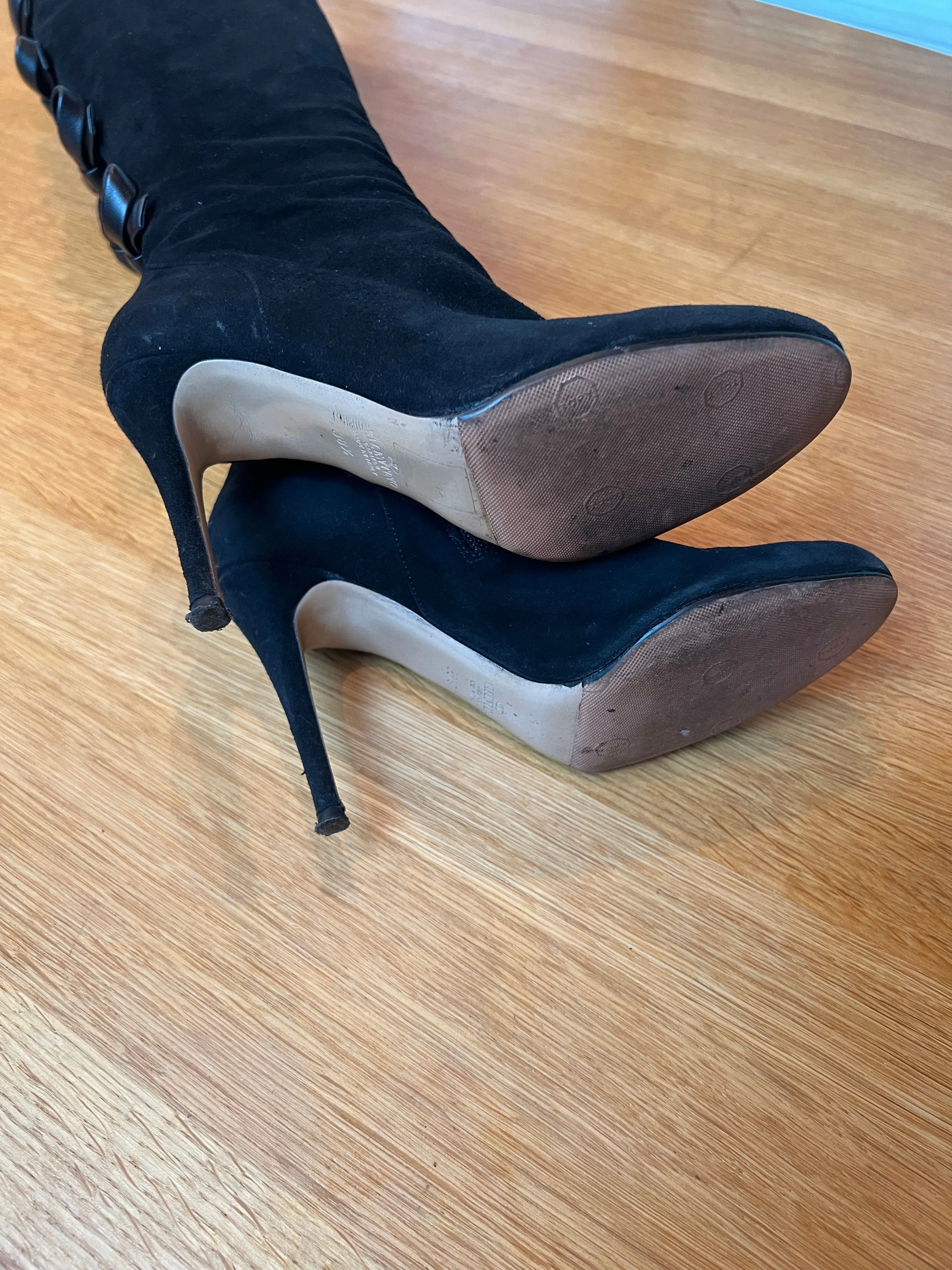 Tall Boots with heels and bows - 8