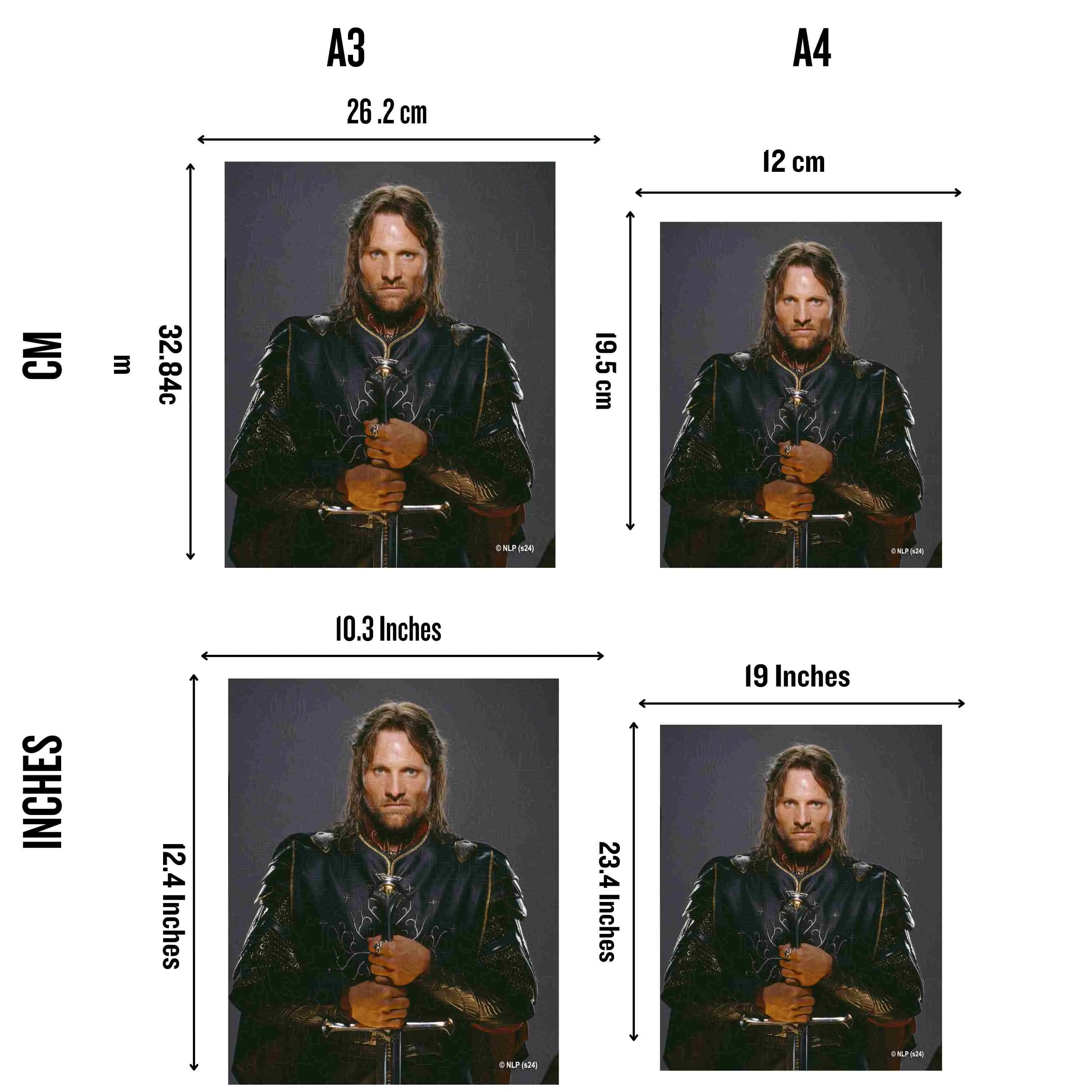 The Heir of Isildur - Wooden Jigsaw Puzzle