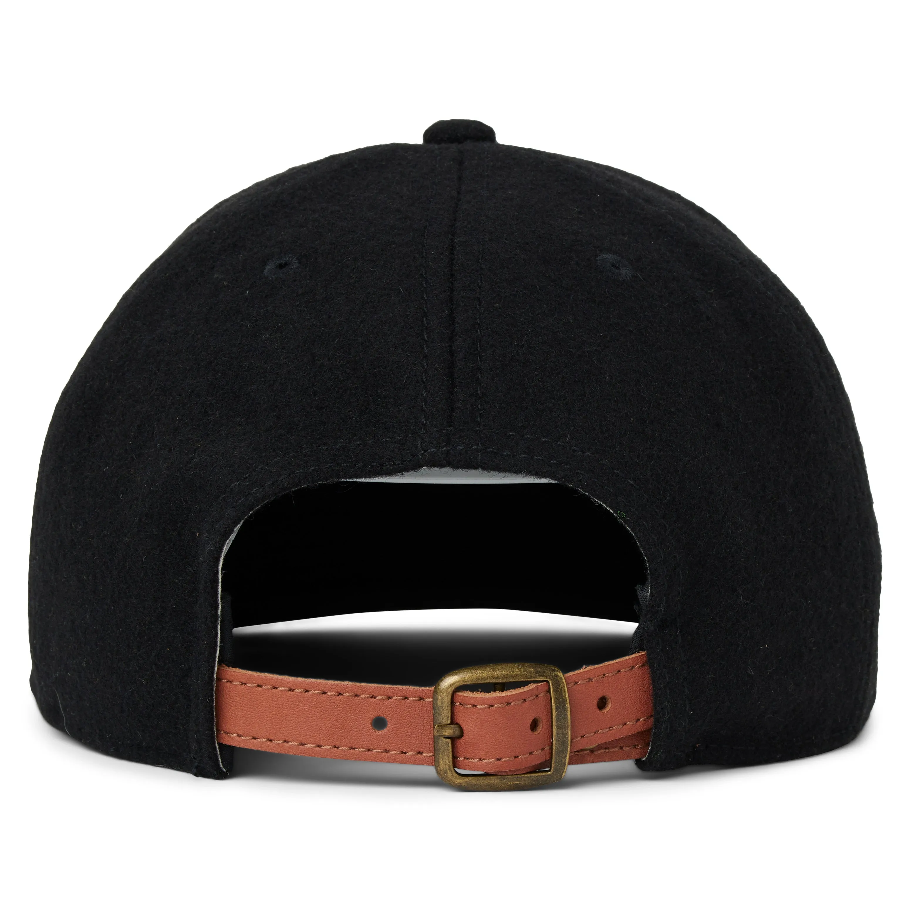 THE LEAGUE WOOL ADJUSTABLE HAT - BLACK