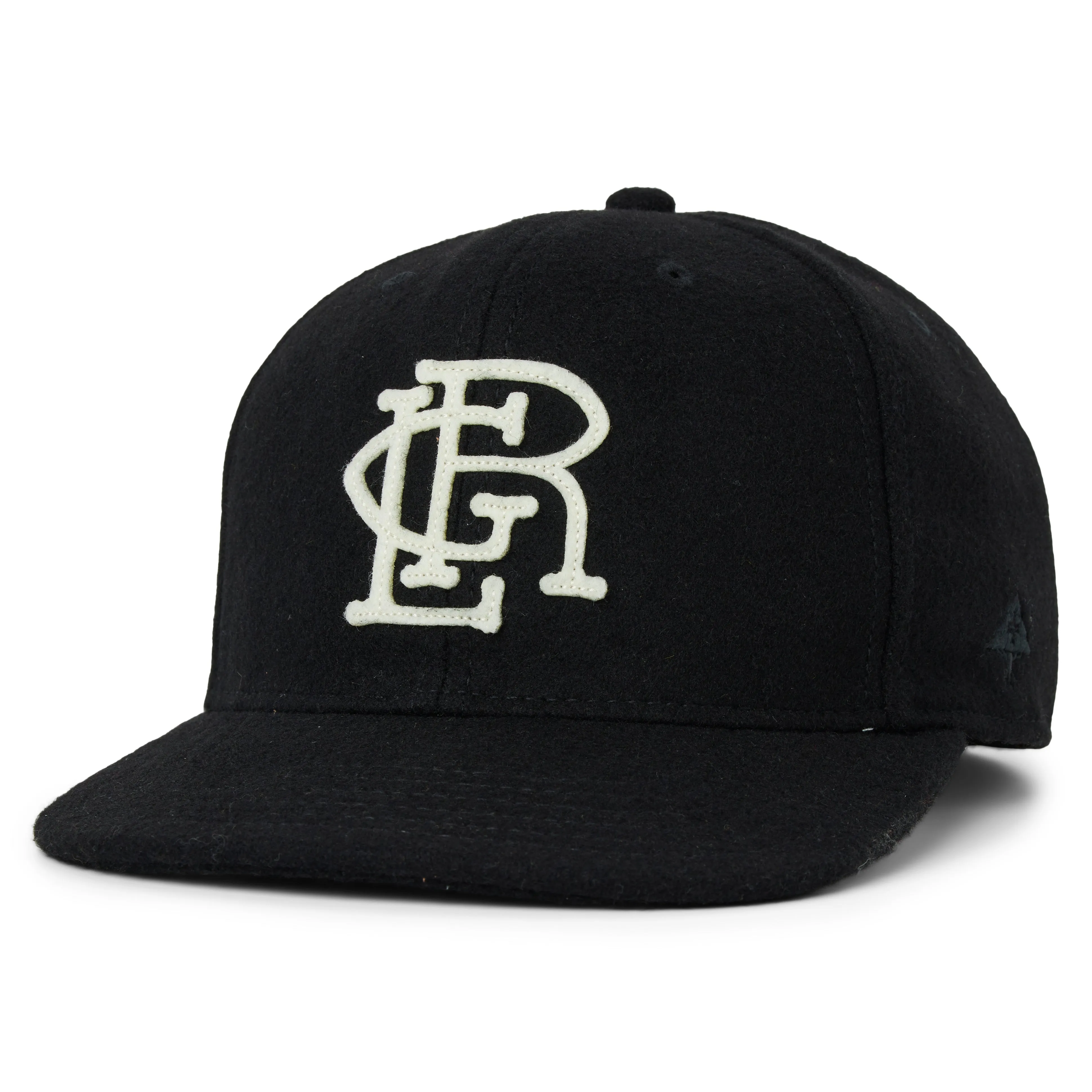 THE LEAGUE WOOL ADJUSTABLE HAT - BLACK