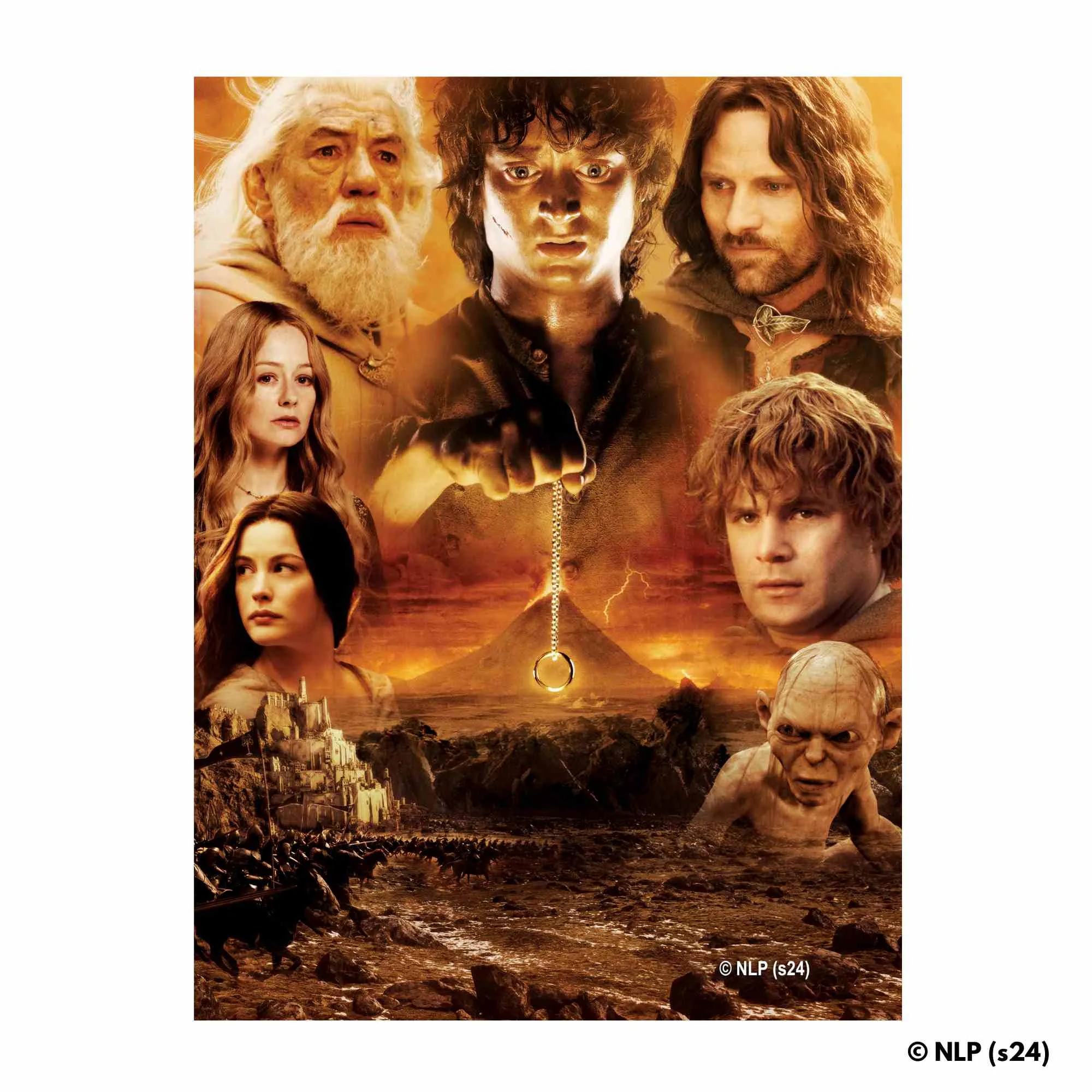 The Lord of the Rings - Wooden Jigsaw Puzzle