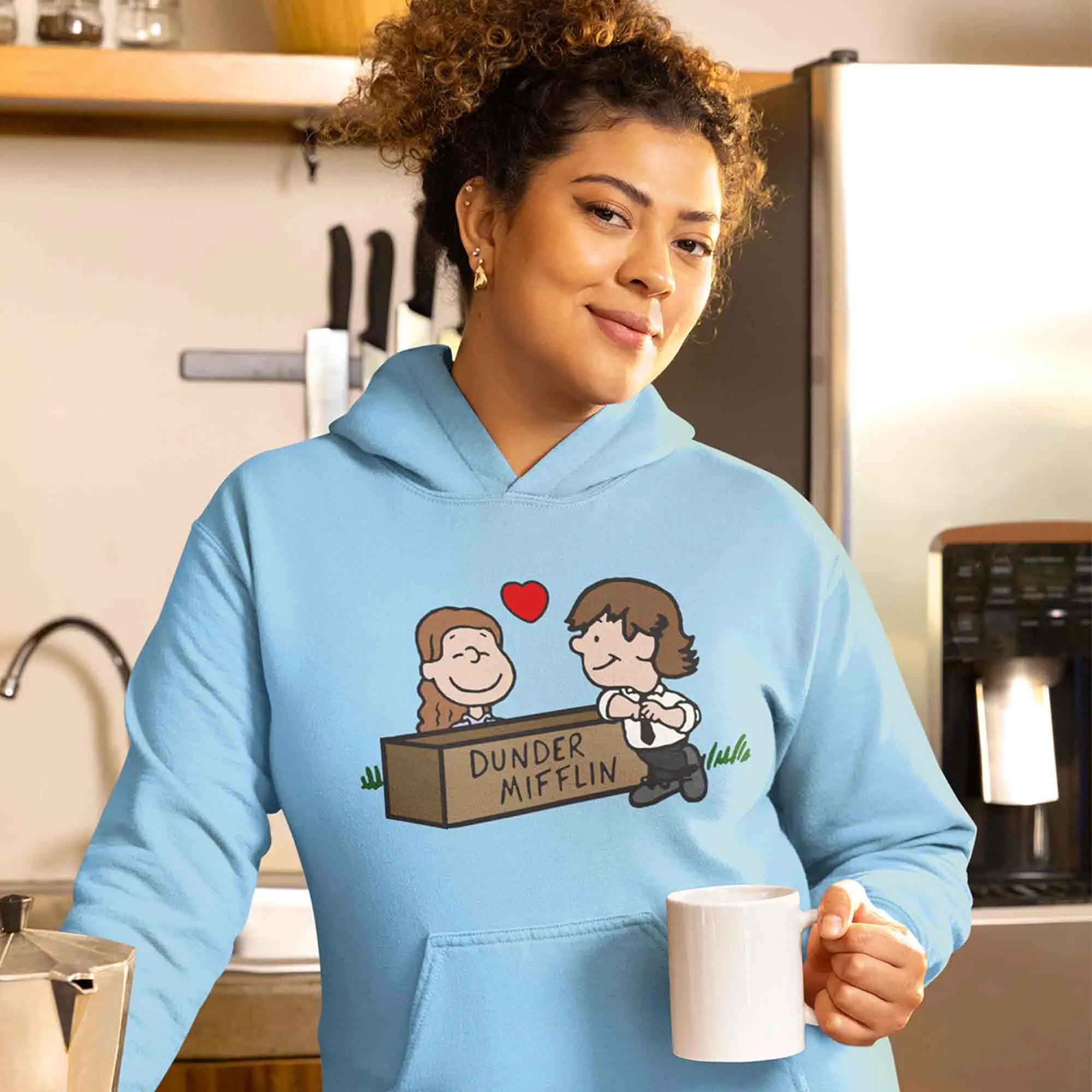 The Office Hoodie - Jim & Pam