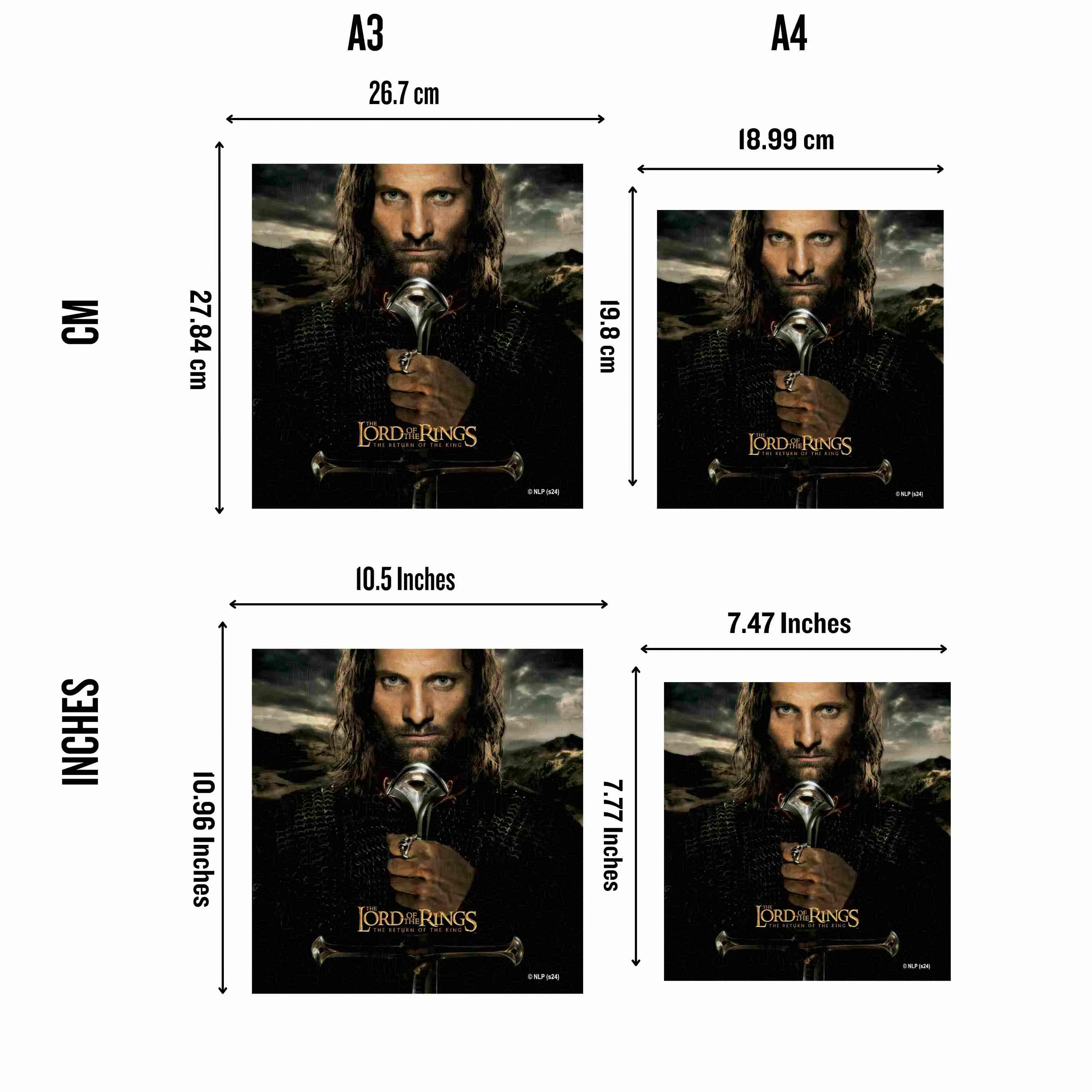 The Return of the King - Wooden Jigsaw Puzzle