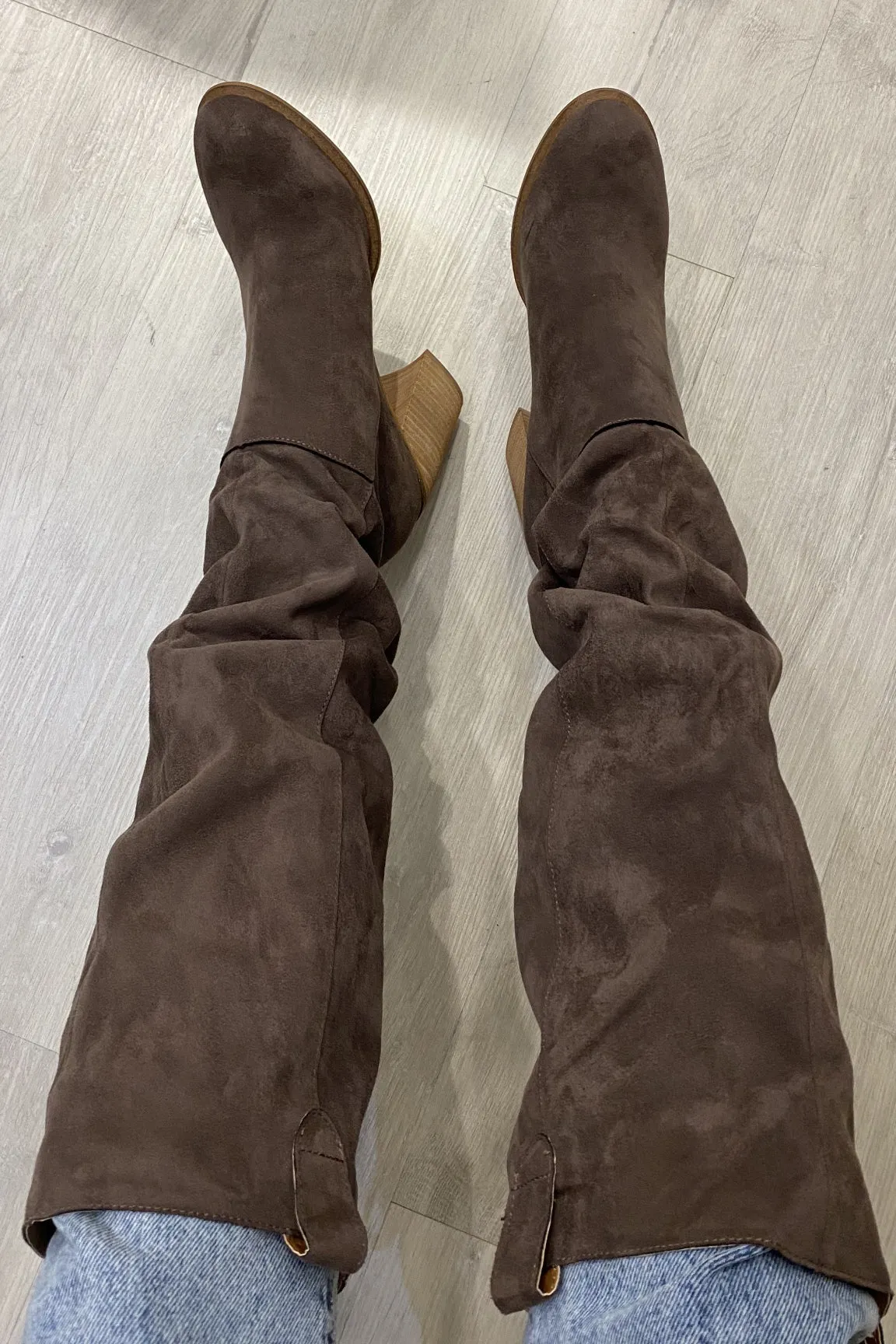 The Saint Knee High Boot-FINAL SALE