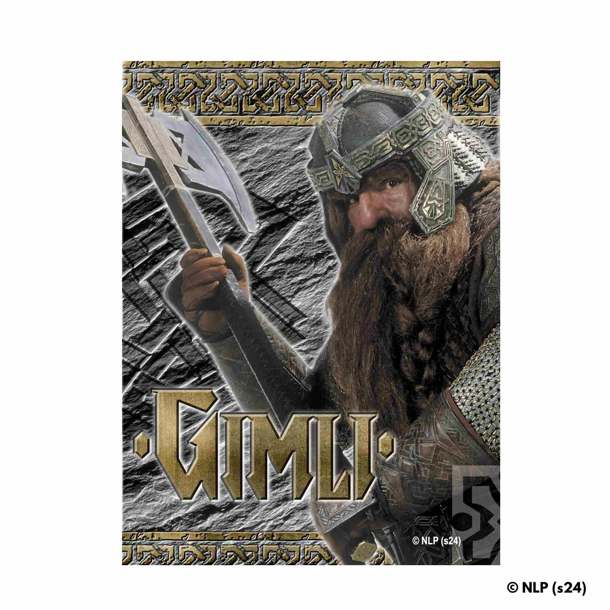 The Warrior Dwarf - Wooden Jigsaw Puzzle