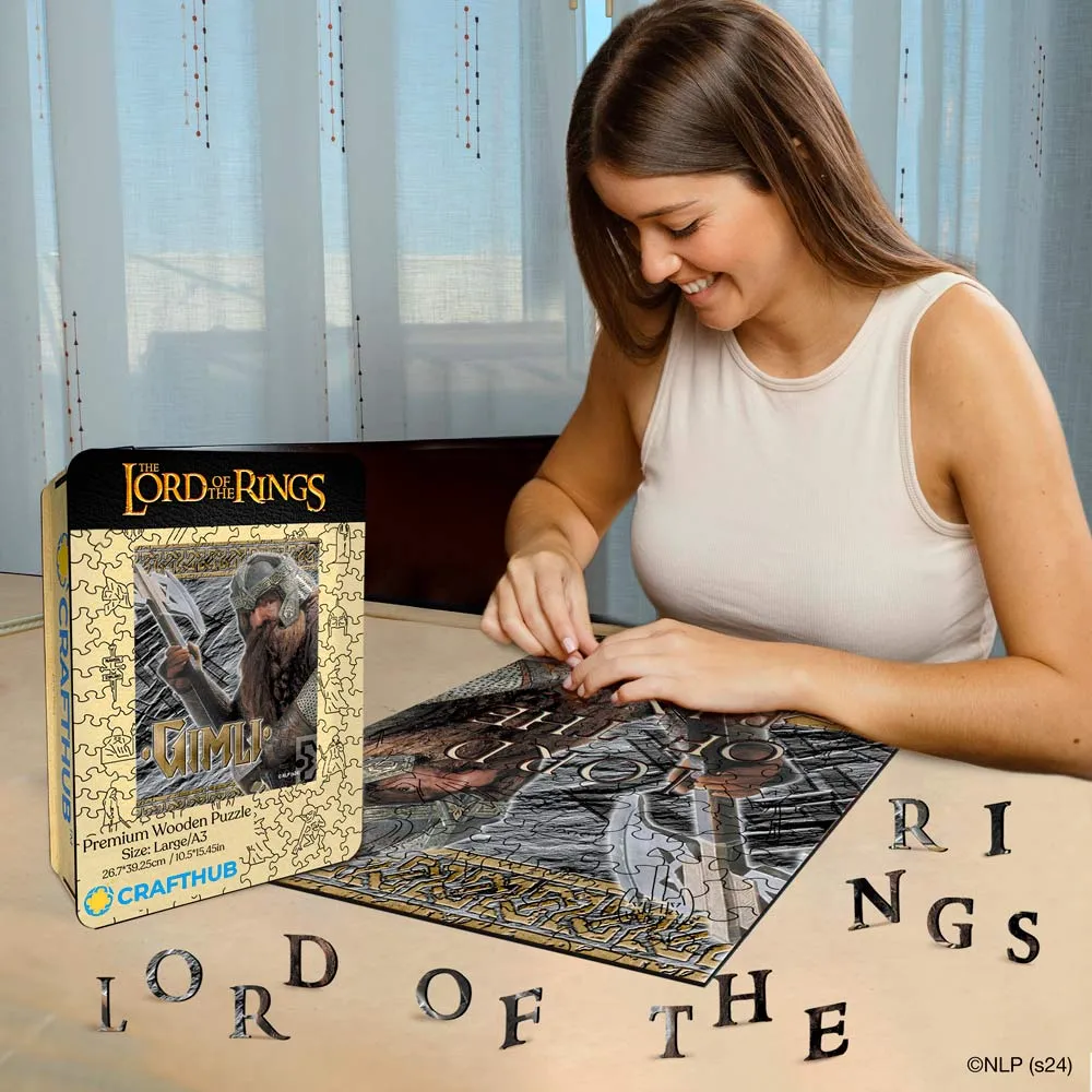 The Warrior Dwarf - Wooden Jigsaw Puzzle