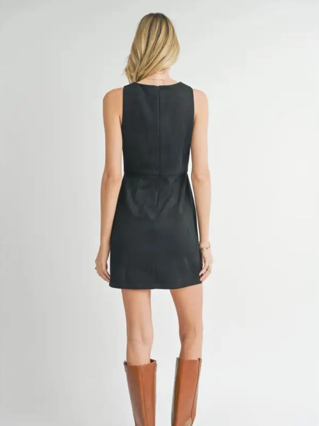 Tuscany Faux Suede Mini Dress
