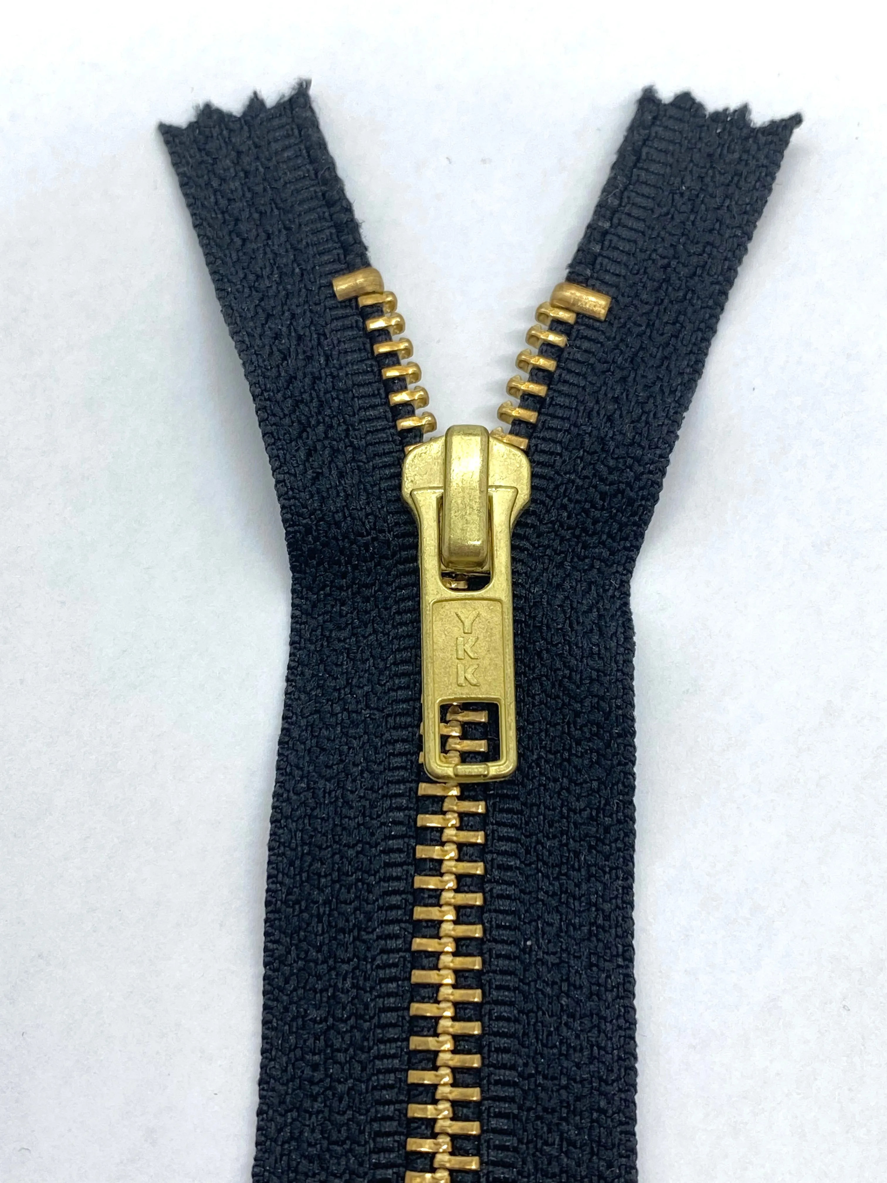 YKK® #5 Brass s/p Black (580) DA Slider (Separating)