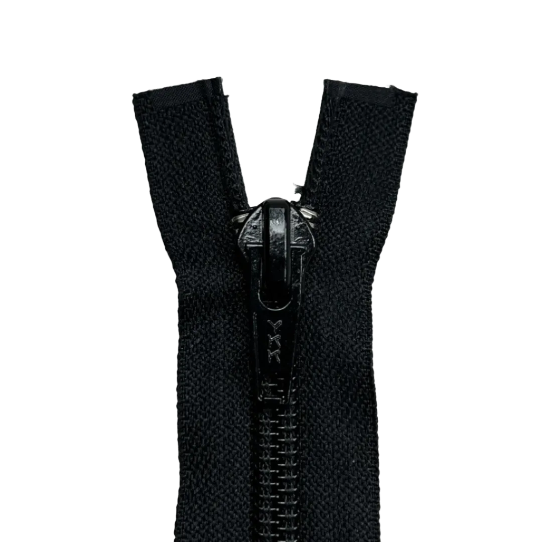 YKK 96" Coil #8 Separating Two-Way (Black) (Sold per Each)
